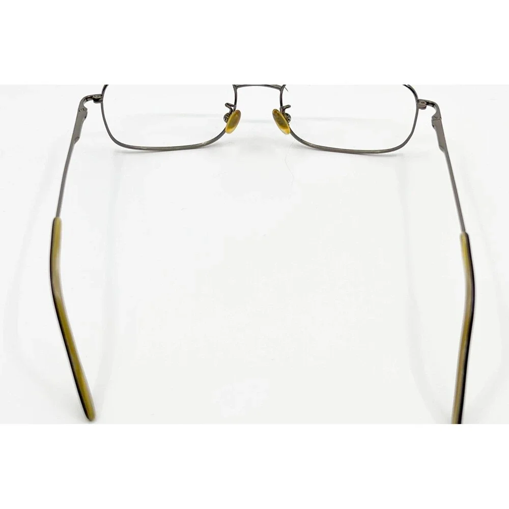Nautica Eyeglasses Mens Gunmetal N7114 032 Metal Rectangular 53-18-140